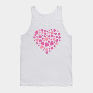 Rose hearts Tank Top